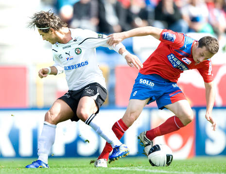 Ardian Gashi, Helsingborg och Nordin Gerzic, Örebro