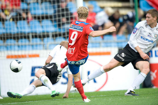 Erik Sundin, Helsingborg nära att göra första målet