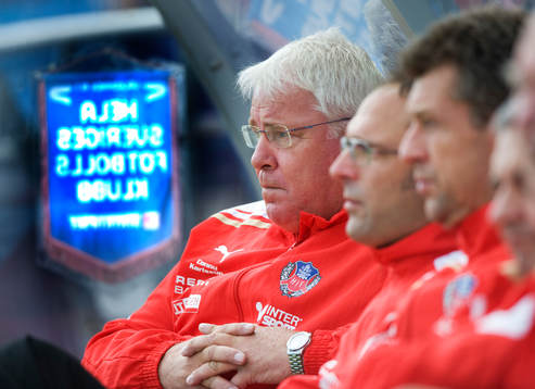 Conny Karlsson, tränare, Helsingborg, sitter säkert