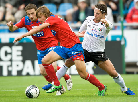 Simon Thern, Helsingborg och Nordin Gerzic, Örebro