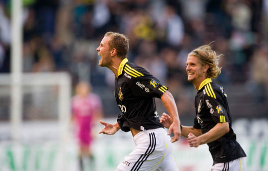 Robert Åhman Persson, AIK jubel