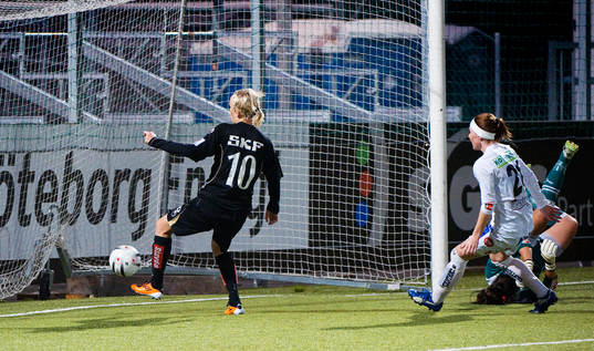 Linnea Liljegärd, Göteborg gör 1-0