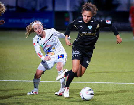 Kosovare Asllani, Linköping, Catrine Johansson, Göteborg