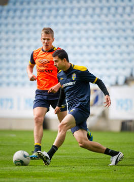 Pontus Wernbloom och Behrang Safari