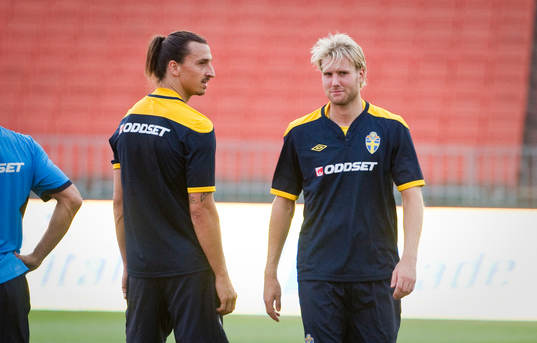 Zlatan Ibrahimovic och Ola Toivonen