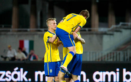 Christian Wilhelmsson, Sverige, jubel