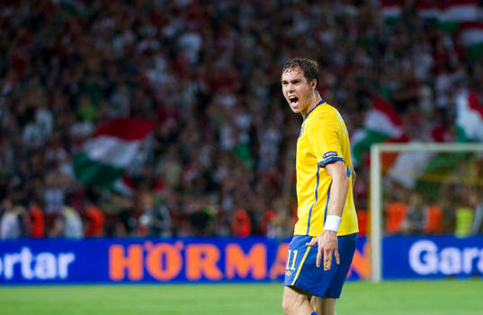 Johan Elmander, Sverige skriker ut sin ilska