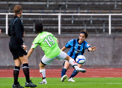 Fotboll, dam, Damallsvenskan, Djurgården - Kopparbergs /