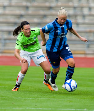 Fotboll, dam, Damallsvenskan, Djurgården - Kopparbergs /