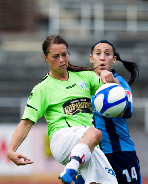 Fotboll, dam, Damallsvenskan, Djurgården - Kopparbergs /
