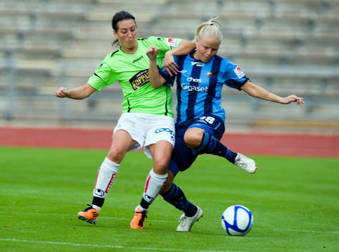 Fotboll, dam, Damallsvenskan, Djurgården - Kopparbergs /