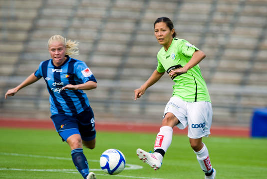 Fotboll, dam, Damallsvenskan, Djurgården - Kopparbergs /
