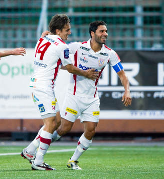 Jimmie Augustsson och Stefan Batan, Assyriska, jubel