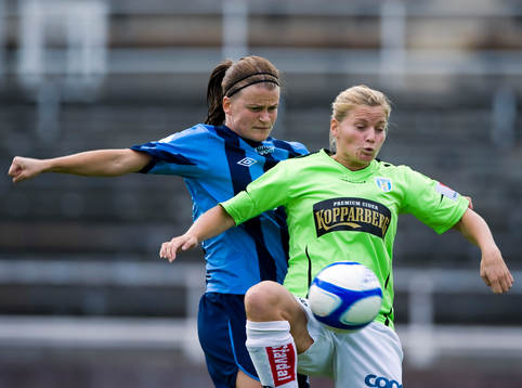 Fotboll, dam, Damallsvenskan, Djurgården - Kopparbergs /