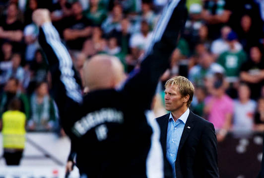 Roger Sandberg, tränare, Hammarby, depp