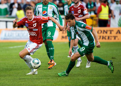 Martin Broberg, Degerfors, Paulinho Guará, Hammarby