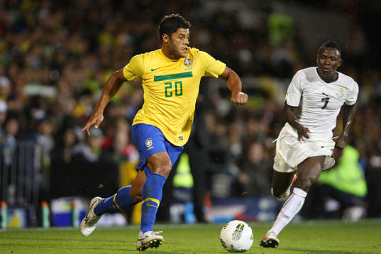 Hulk, Brasilien och Samuel Inkoom, Ghana
