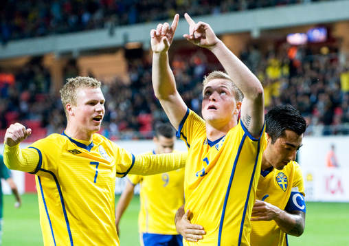 1-0, straff, John Guidetti, Sverige