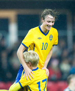 4-0 Rasmus Jönsson, Sverige, jubel
