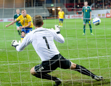 1-0 straff, John Guidetti, Sverige