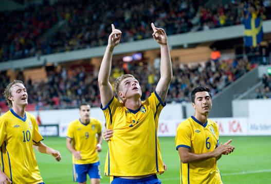 1-0 straff, John Guidetti, Sverige