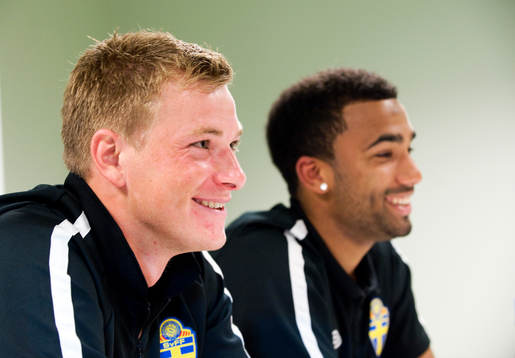 John Guidetti och Samuel Armenteros