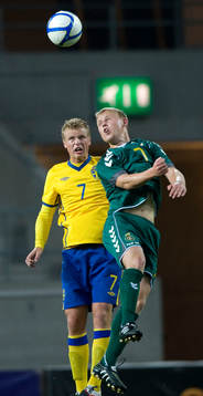 Oscar Hiljemark, Sverige och Audrius Brokas, Litauen