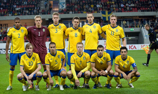 Startelva, lagbild. Bakre raden frv; Mikael Dyrestam,