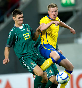 Aurimas Vilkaitis, Litauen och John Guidetti, Sverige