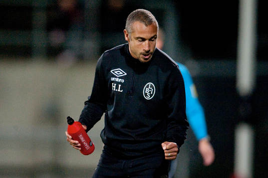 Henrik Larsson, tränare, jubel