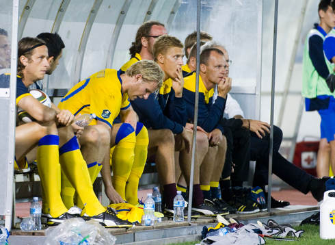 Pär Hansson, målvakt på bänken
