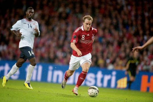 Alexander Tettey, Norge, Christian D Eriksen, Danmark