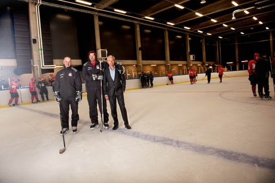 Stefan Nyman, sportchef, Hugo Stenbeck, Anders Olson