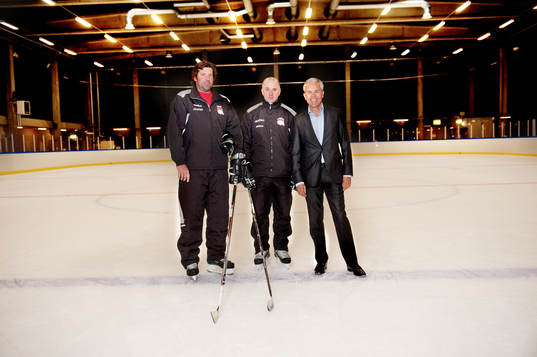 Stefan Nyman, sportchef, Hugo Stenbeck, Anders Olson