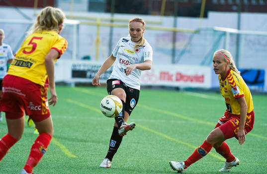Margret Lara Vidarsdottir, Kristianstad och Elin Ekblom