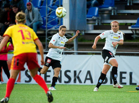 Johanna Rasmussen och Margret Lara Vidarsdottir,