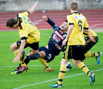Fotboll, DM, semifinal, Kristianstad - IFK Hässleholm