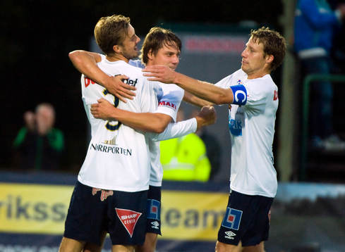 Daniel Theorin, Jakob Orlov och Daniel Bernhardsson, Gefle,