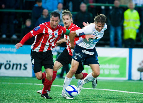 Daniel Andersson, Malmö och Jakob Orlov, Gefle