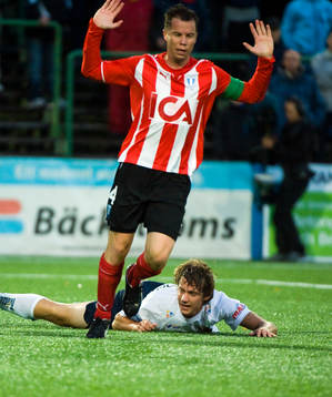 Daniel Andersson, Malmö drar ner Jakob Orlov, Gefle och
