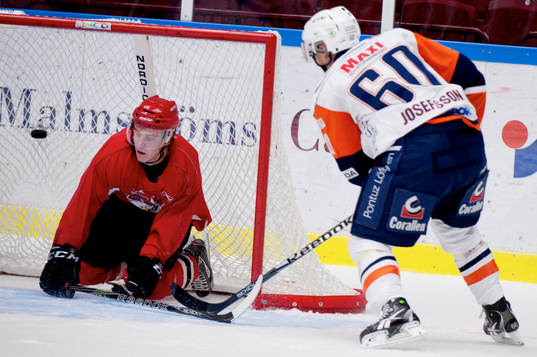 Erik Josefsson, Växjö, gör 1-2