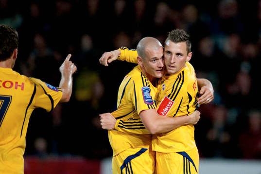 Jakob Augustsson, Martin Andersen, Ängelholm, jubel
