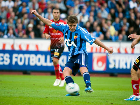 Nikolaj Agger, Djurgården på väg att kvittera till 1-1