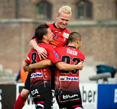 Kristian Haynes, Mattias Adelstam och Erdin Demir,