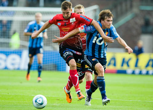 Johan Nilsson Guiomar,  Trelleborg och Sebastian Rajalakso,