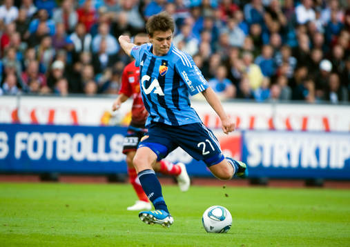 Nikolaj Agger, Djurgården på väg att kvittera till 1-1