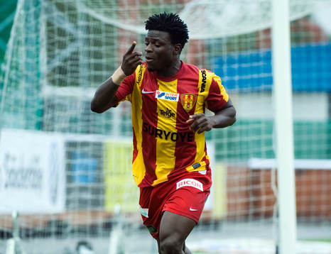 Razak Omotoyossi, Syrianska, jubel