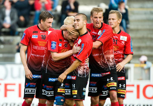 Fredrik Jensen, Trelleborg gratuleras