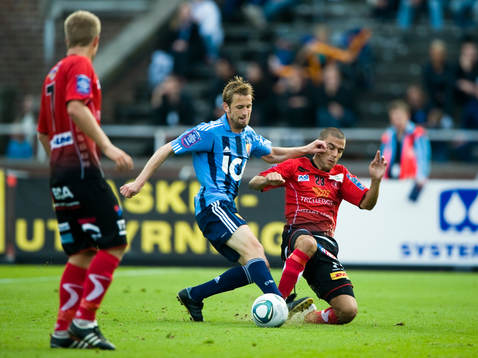 Peter Nymann Mikkelsen, Djurgården och Erdin Demir,