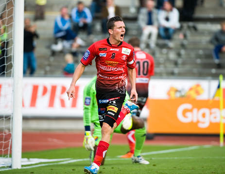 Kristian Haynes, Trelleborg, jubel